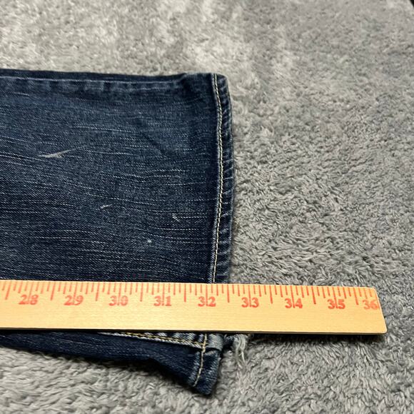 Silver Jeans Womens 33 x33 (35x32.5) Eden Bootcut Contrast Stitching - Picture 10 of 11